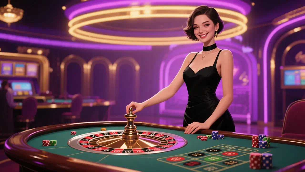 pp6.com mesa clássica de roleta transmitida ao vivo, com crupiê profissional e ambiente sofisticado