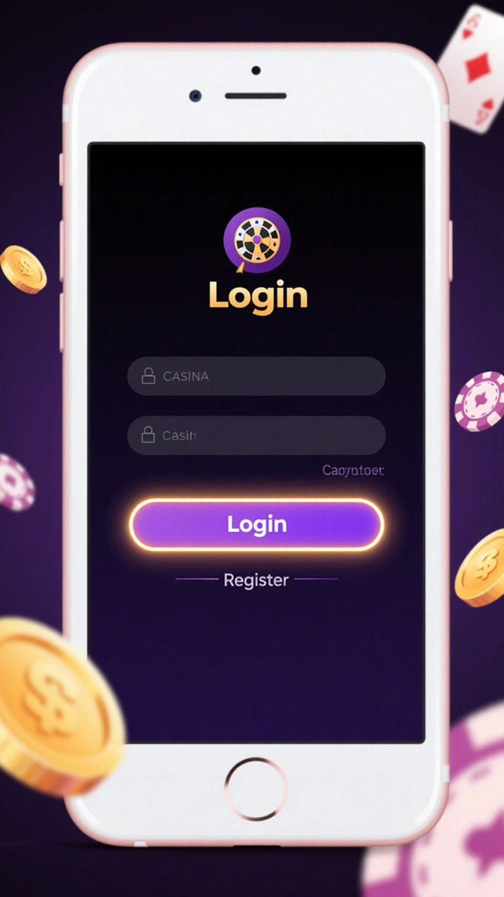 Aplicativo da pp6 exibido em smartphone responsivo